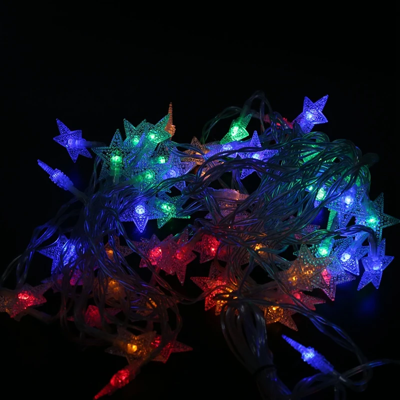 RISE-USB5V 10 Meter 60 LED With Pendants And Remote Lighting Decoration Outdoor