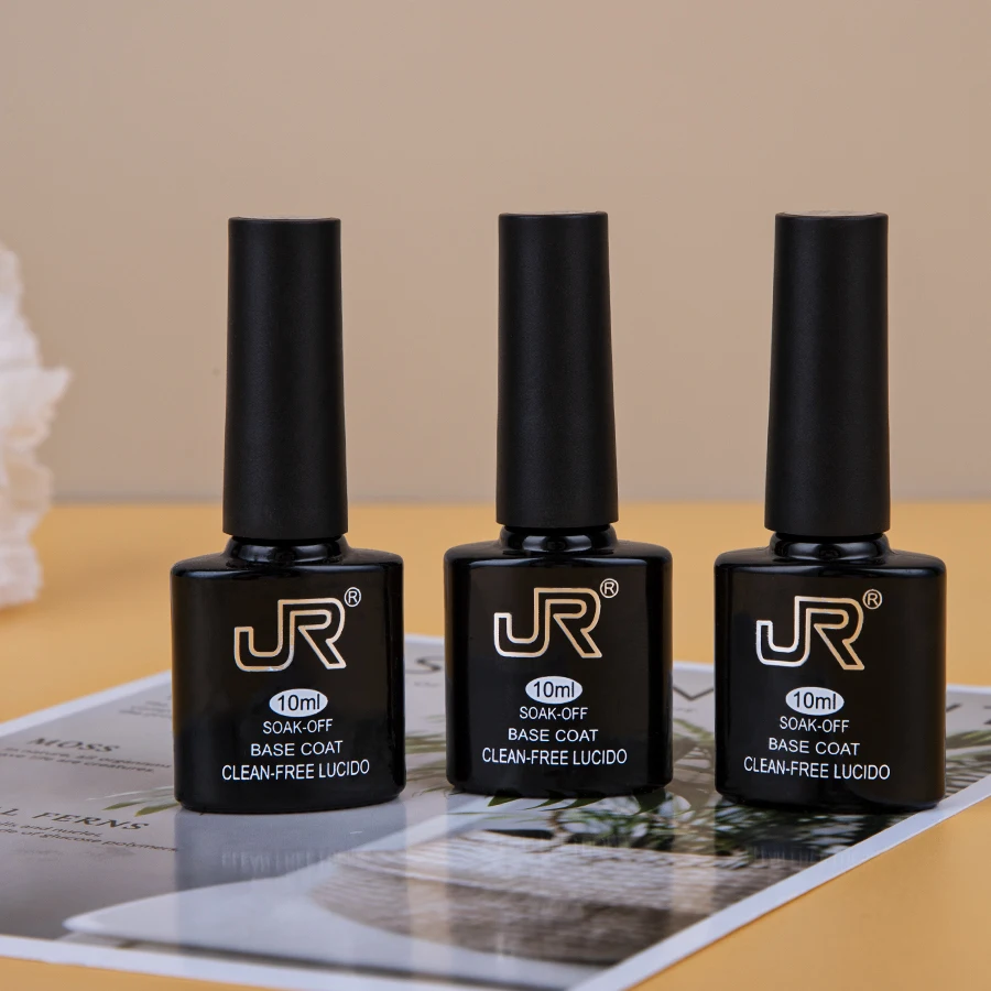 JR 6 قطعة 10 مللي هلام طلاء الأظافر مجموعة أعلى هلام قاعدة هلام عدة UV LED نقع قبالة البولندية المنزل لتقوم بها بنفسك معطف فوقي قاعدة معطف الهدايا #5
