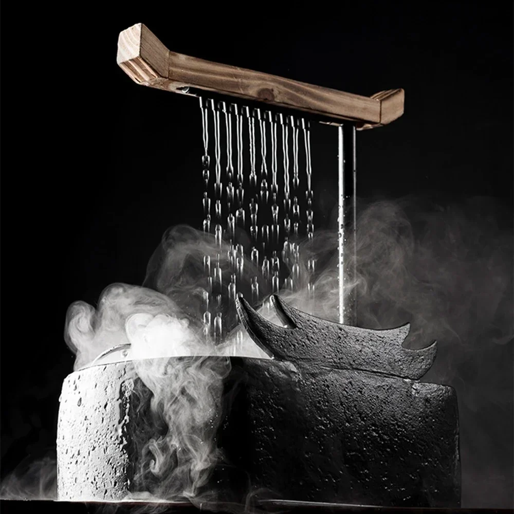 Chinese-style flowing water ornaments ceramic circulating water pumping water fountain fountain lucky feng shui living room