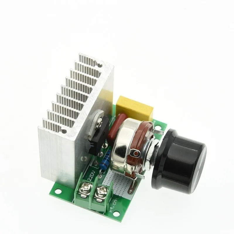 4000W AC 220V Hochleistungs-SCR-Spannungsregler Dimmer Motor-Drehzahlregler für Elektrische Öfen und Warmwasserbereiter – Detail 2