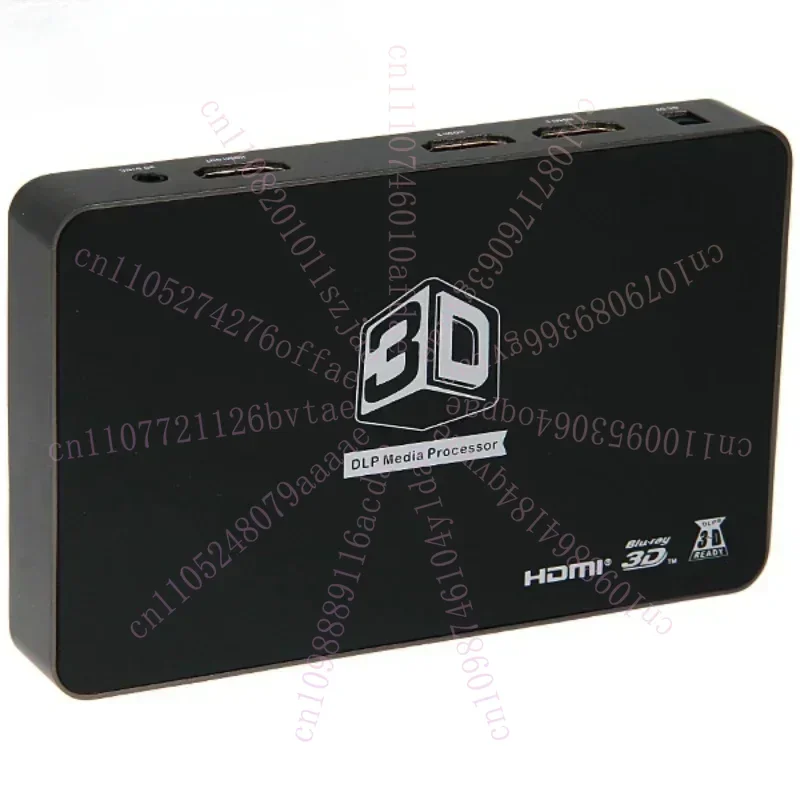 

2D To 3D Converter for HD Movies Full Format Support 720p 120Hz DLP Projector Frequency Doubling Left Right Stereo Adapter