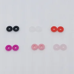 10 pcs Silicone Rubber Stoppers Ring Bead Fit Original Pandoraer Bracelet Spacer Charm Bracelet For DIY Jewelry Making