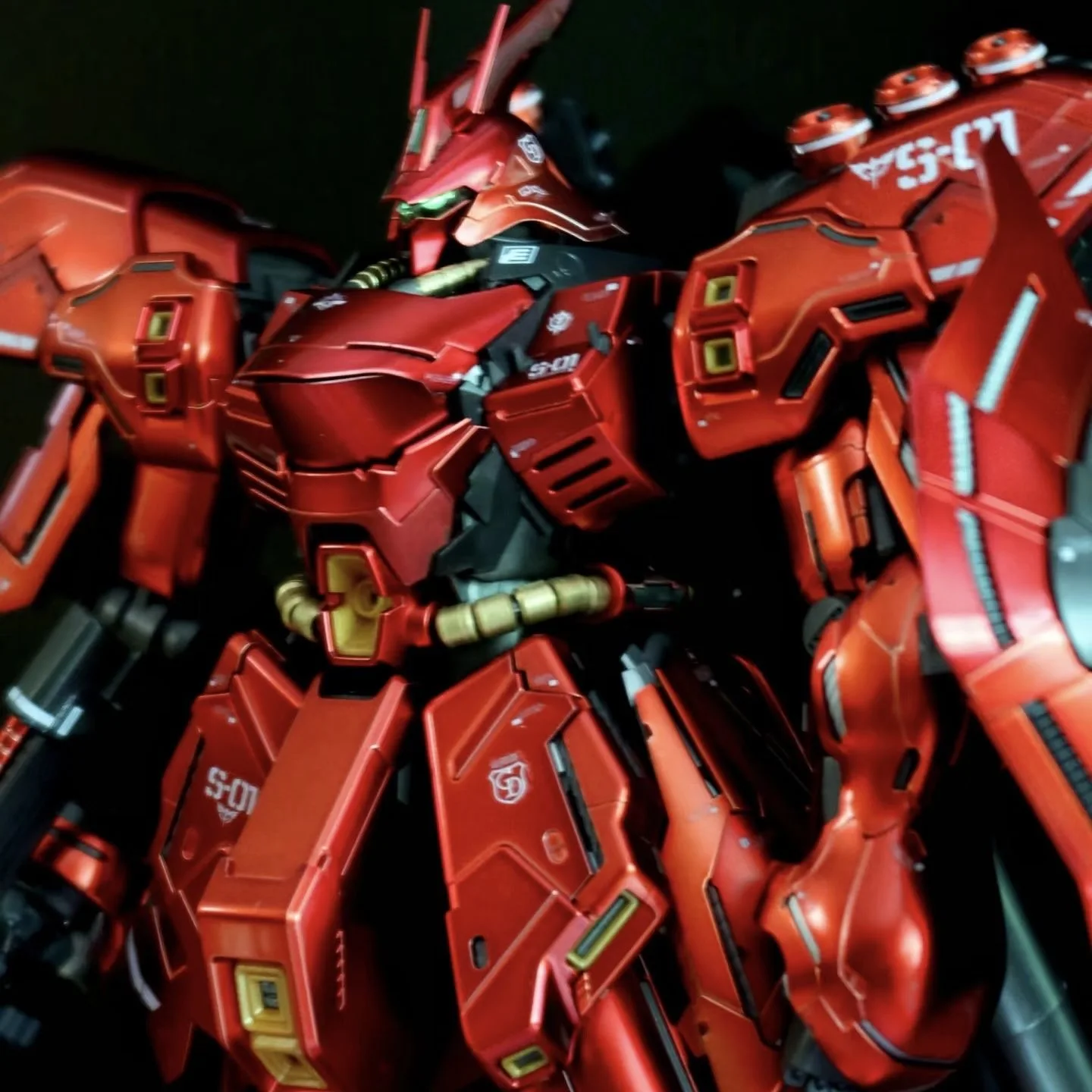 SIHAI Model SAZABI RG 1/144 MSN-04 Galvaniseren Versie Assemblage Model Kit Speelgoed Actiefiguren Robot Plastic Model Kits Gift