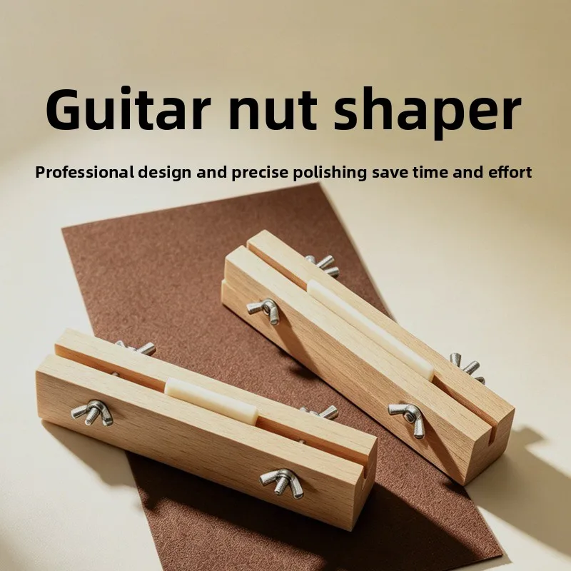 Guitar Bridge Sanding Tool for Adjusting The String Spacing Between The Upper and Lower Bridge Positions