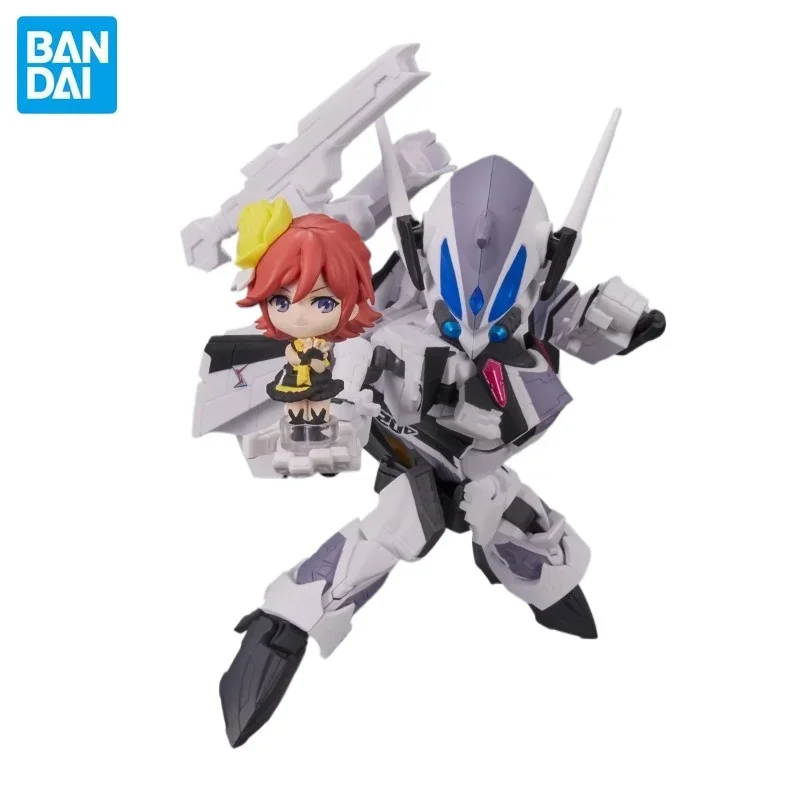 バンダイ タイニーセッション マクロス モデルキット: VF-31J フレイヤ & VF-31C ミラージュ・メッサー - 超時空要塞アニメロボットコレクション