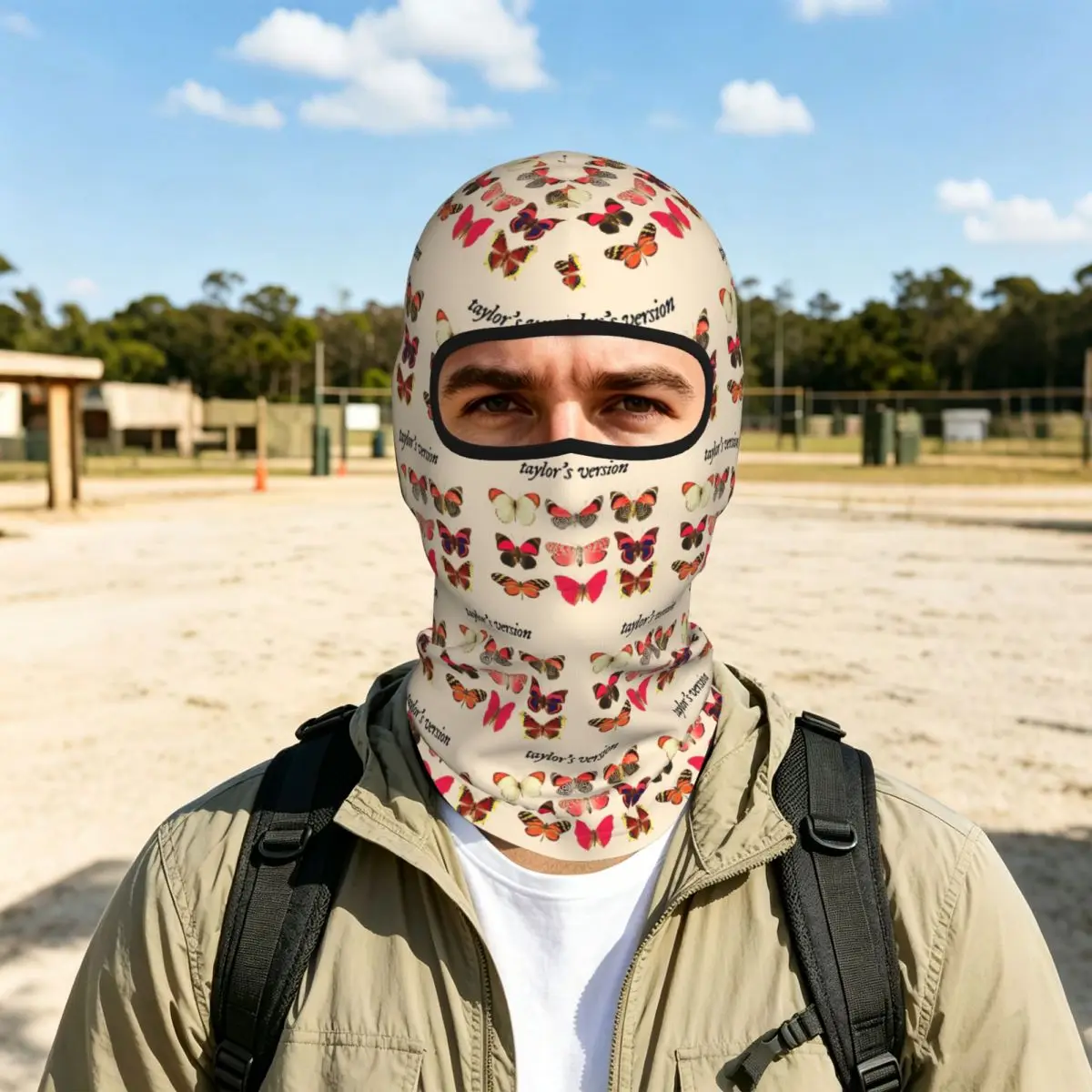 Taylors Version Breathable Thin Balaclava Full Face Mask Sun Protection Neck Gaiter For Motorcycle Cycling Fishing Outdoor