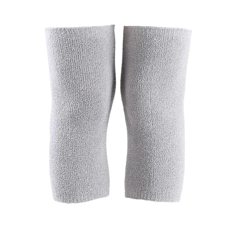 Elastic Knitted Knee Support Sleeves Soft Warm Knee Pads Breathable Knee Protector For Joint Pain Leg Warmers