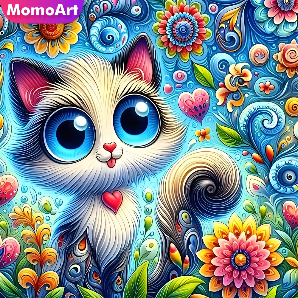 Momoart Diamond Mosaic Animal Acrylic Craft Supplies Paintin