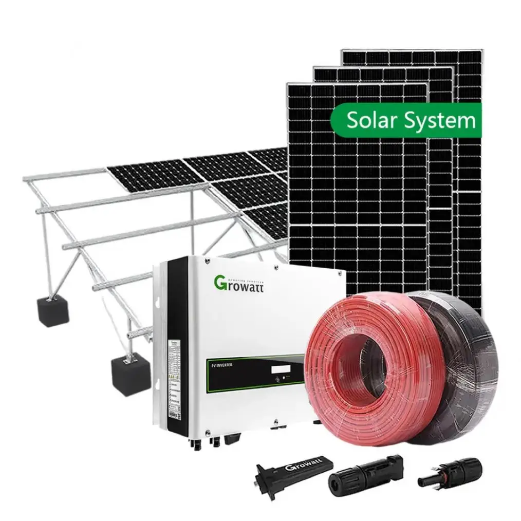 Sales of 1KW 2KW 3KW 4KW 5KW solar systems, OEM high-efficiency off-grid photovoltaic solar panel systems