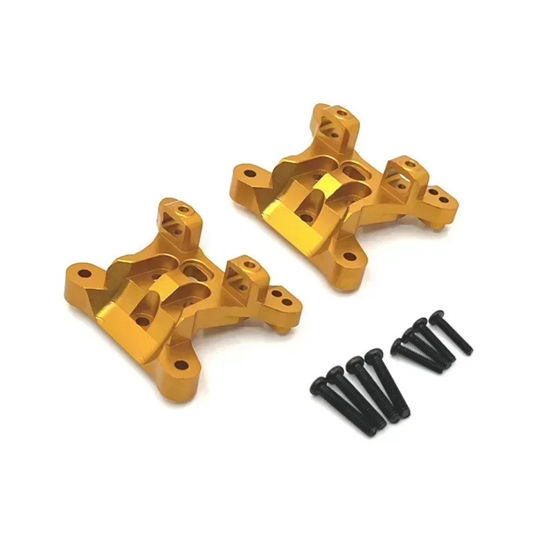 SCY 1/16 16101 16102 16103 16104 16106 16201 Ricambi per Auto RC Q117 Ammortizzatori Posteriori in Metallo Aggiornati
