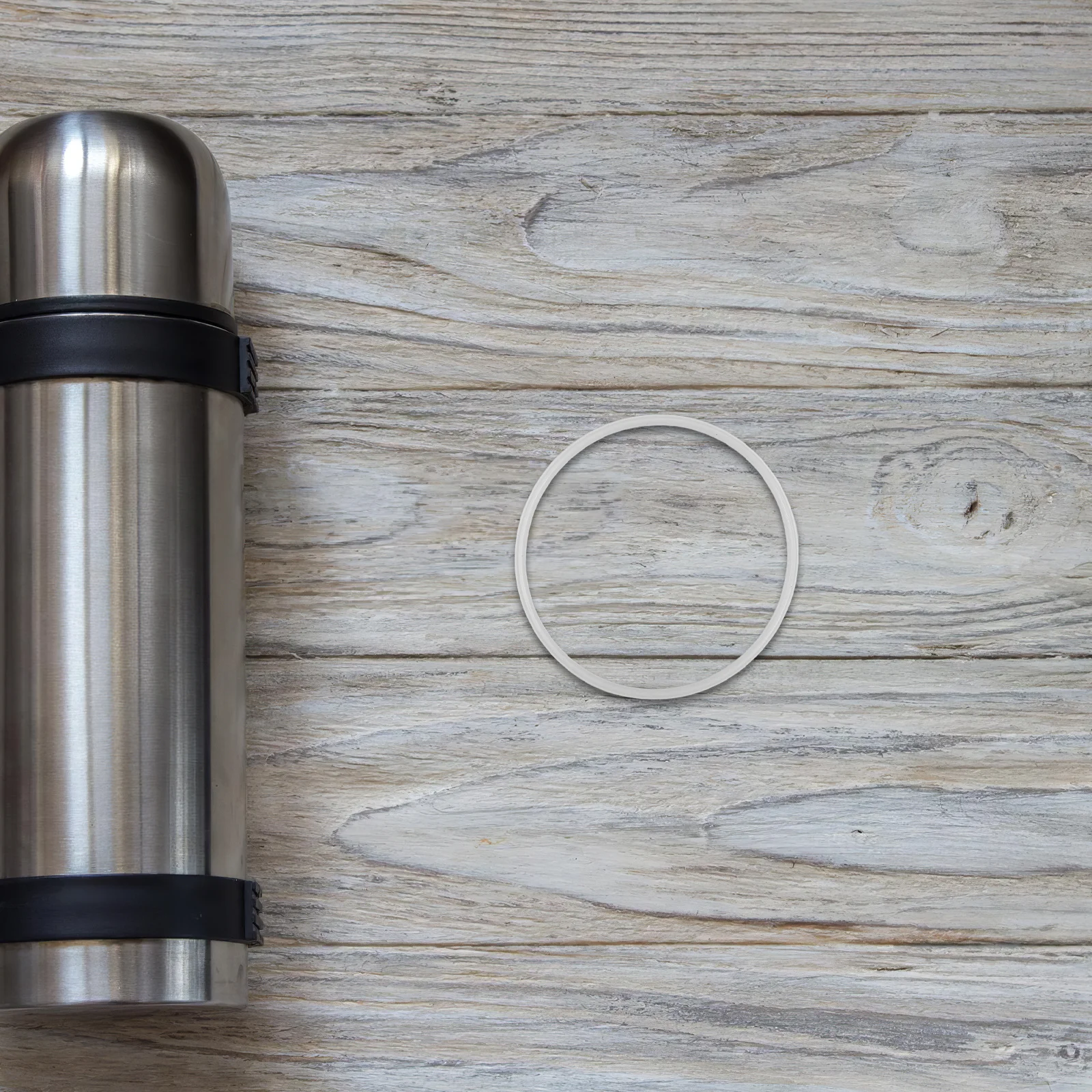 

5Pcs Silicone Sealing Gasket Rings Leakproof for Water Bottles and Flasks Perfect Fit Compatibility Tumbler Seal