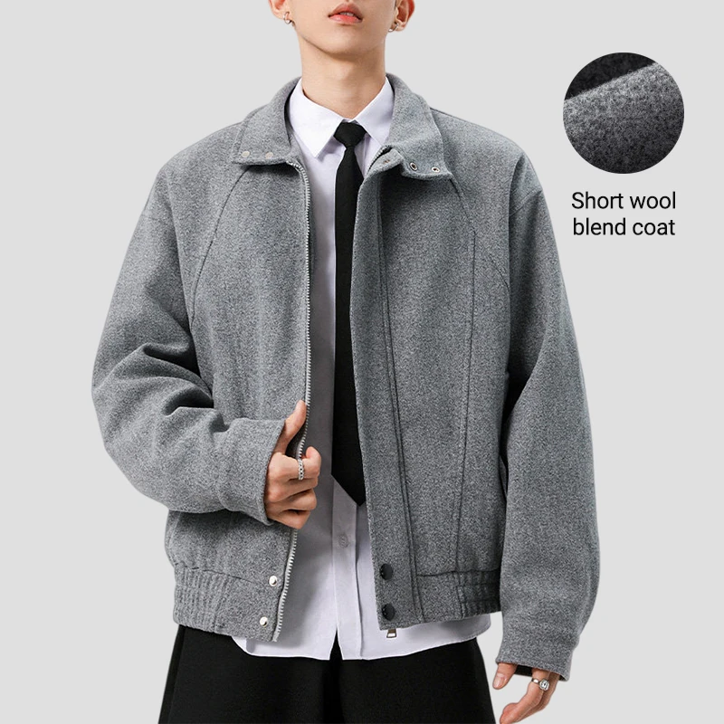 

Мужская куртка свободного покроя и универсальная американская винтажная модная рабочая одежда с лацканами, куртка в зрелом стиле, мужская верхняя одежда