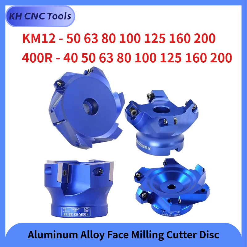 

KM12 SE12 Aluminum alloy milling cutter head inserted into SEHT1204 SEKT1204 Matching FMB FMB22 FMB27 tool holder bracket tool