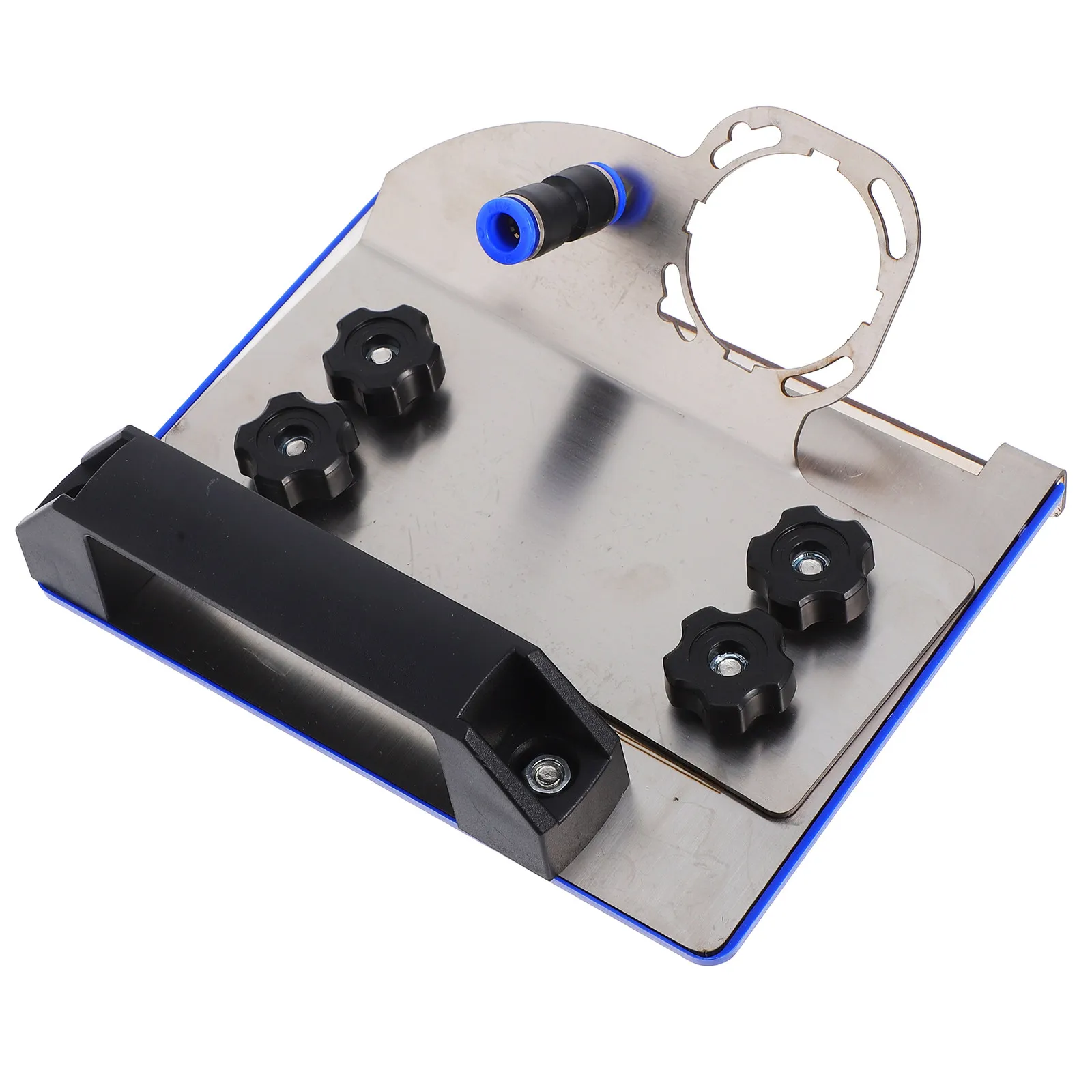 1Set Tile Chamfering Tool for 100Mm Angle Grinder Portable Lightweight Precision Chamfer Rack Compatible with Ceramic Stone