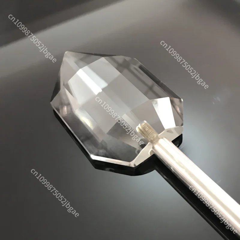 ฟิล์มกรองภาพเบลอพื้นหลัง รูปทรงคริสตัลเส้นตรง ปริซึมแก้วรูปทรงไม่สมมาตร ฟิลเตอร์แบบฟракทัล สำหรับกล้องโทรศัพท์ ถ่ายภาพและวิดีโอ