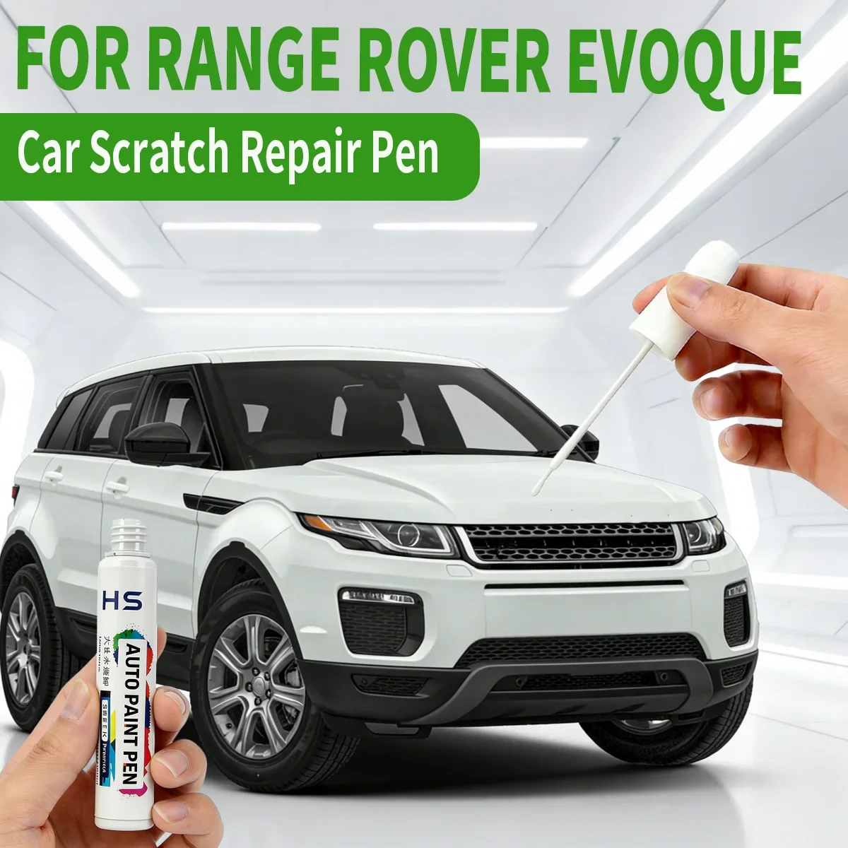 

Ручка-корректор для ремонта лакокрасочного покрытия Range Rover Evoque, средство для удаления царапин, аксессуары для авто, цвета: белый, зеленый, черный, оранжевый, лондонский красный