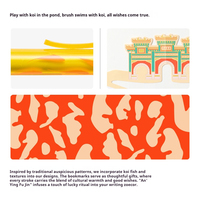 KACO 4pcs JUMBO & K1 Press Gel Pens 0.5mm Black Core Double Bead Pen Tip Smooth Writing Quick Drying Large Capacity Stationery