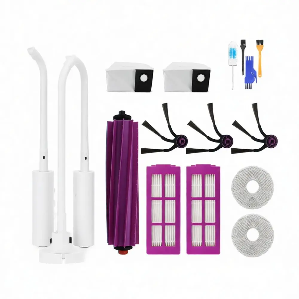 Premium Replacement Parts For Midea V16 Pearl Robot Vacuums For Eureka J15 Eov Ultra Cleaning Brushes Mop Pads Filters