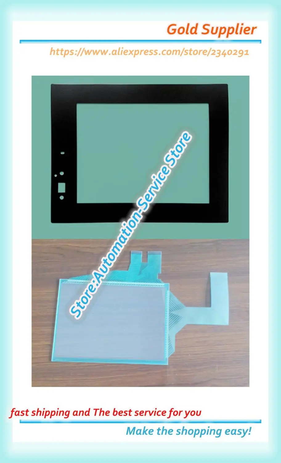 Touch Glass Film Mask New For GT1565-VTBA