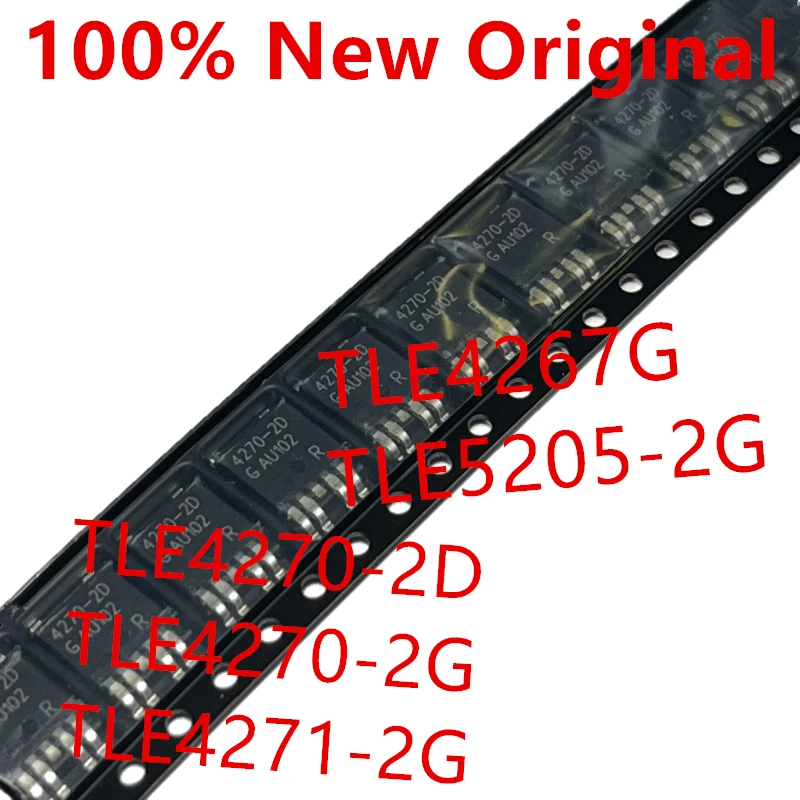 10piece  TLE4267G  TLE4267 、TLE5205-2G  5205-2G 、TLE4270-2D  4270-2D 、TLE4270-2G  4270-2G 、TLE4271-2G  4271-2G New LDO Regulator