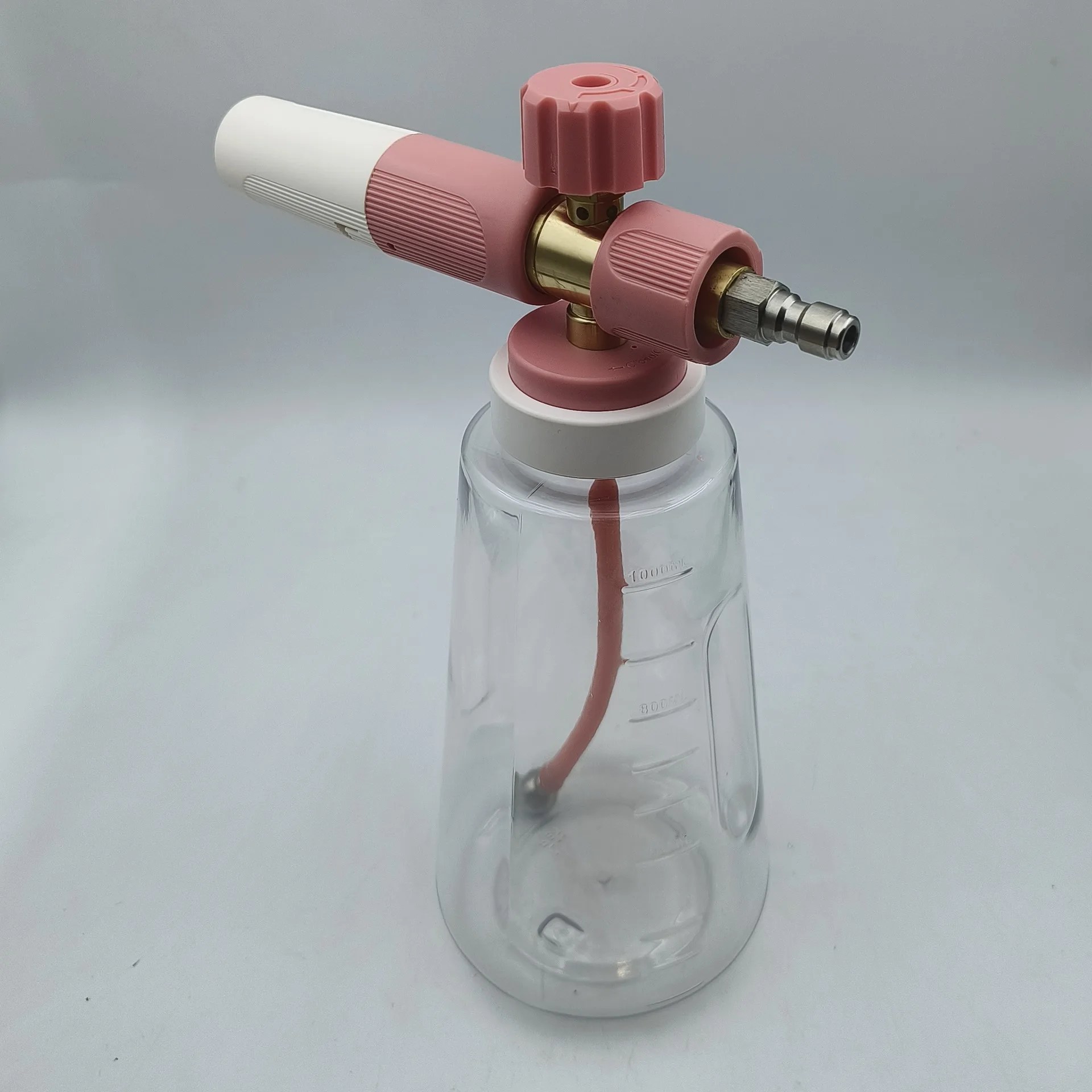 

Suitable forHigh pressure cleaner, high pressure car wash water gun 1/4 quick plug male head Taizhou PA pot foam pot fan adjusta