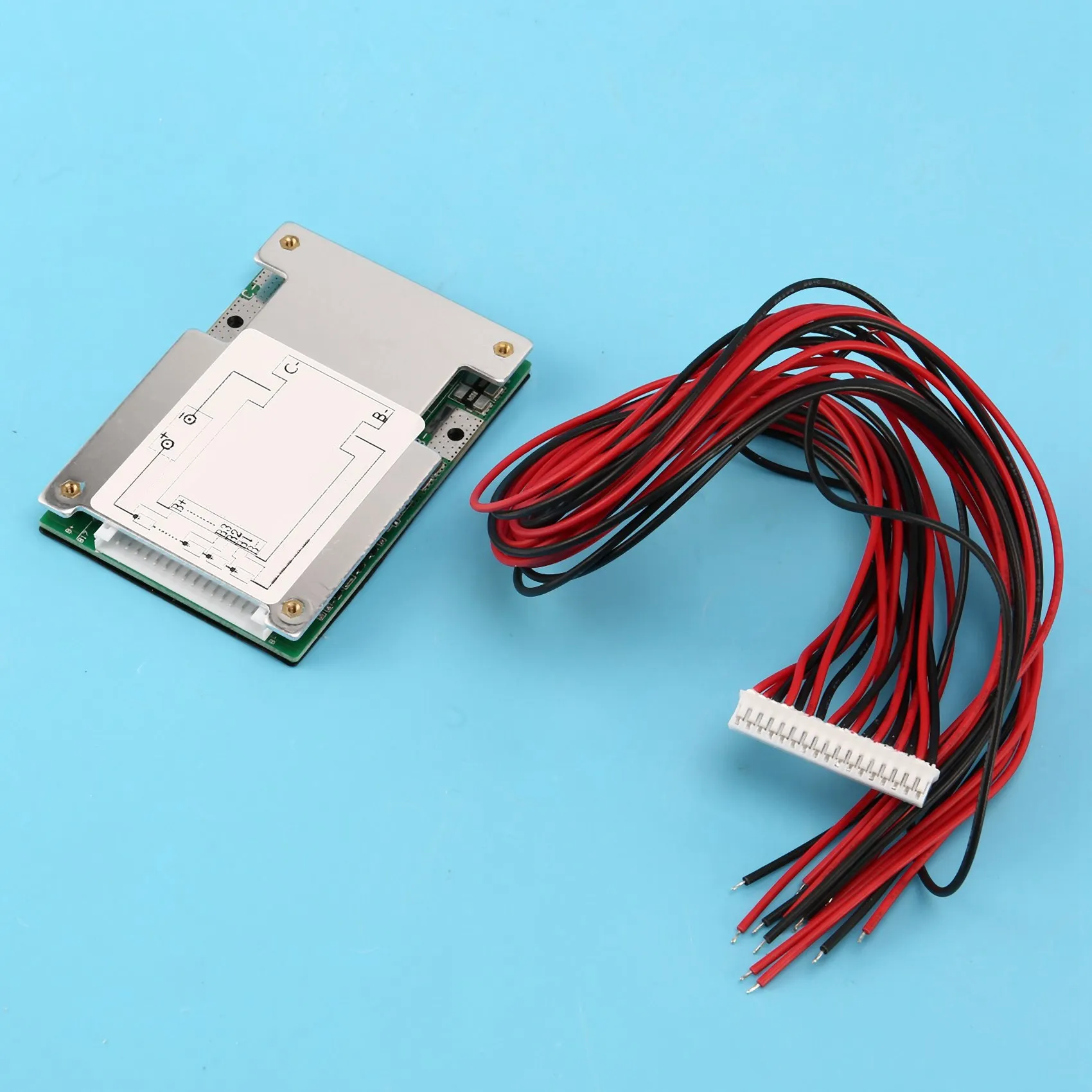 

TURE 1Set 30A 48V Multifunctional Lifepo4 Battery Protection Board BMS With Balance For E-Bike Escooter Electric Vehicle Motorcy