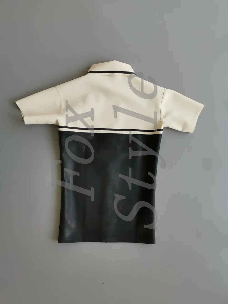 New heavy latex 0.6 Tee shirt men's tops