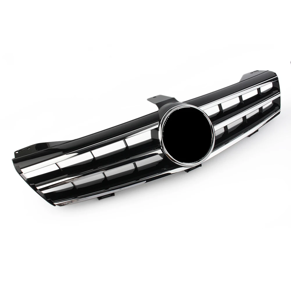 Kfz-Front-Obergrill für Mercedes Benz CLS-Klasse C219 W219 CLS500 SLS600 2004–2007, glänzend schwarzer Renngrill