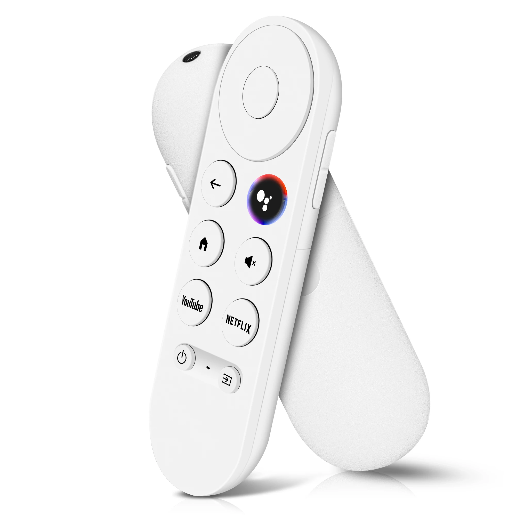 Voice Remote Replacement Control for Google Chromecast TV Streamer 4K Compatible with Streaming Media Player Remote Control