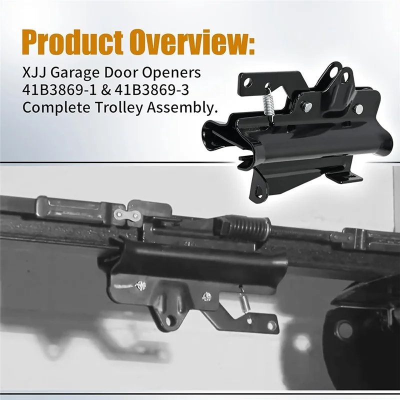 B24B Garage Door Openers Replace 41B3869-1 41B3869-3 Complete Trolley Assembly For Liftmaster For Chamberlain