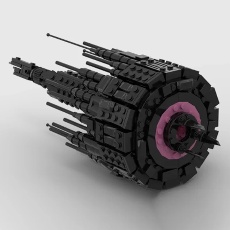 

493PCS MOC Replicator Ship (Replicator cruiser) DIY Building Bricks Educational Construction Space Battleship Toy Kids present