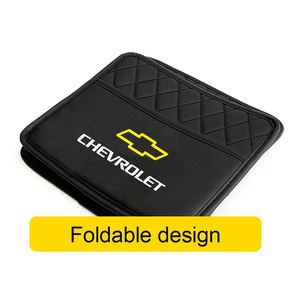 PU Leather Car Seat Back Hanging Storage Bag Auto Accessories for Chevrolet Cruze Malibu Camaro Colorado Trax Silverado Corsa