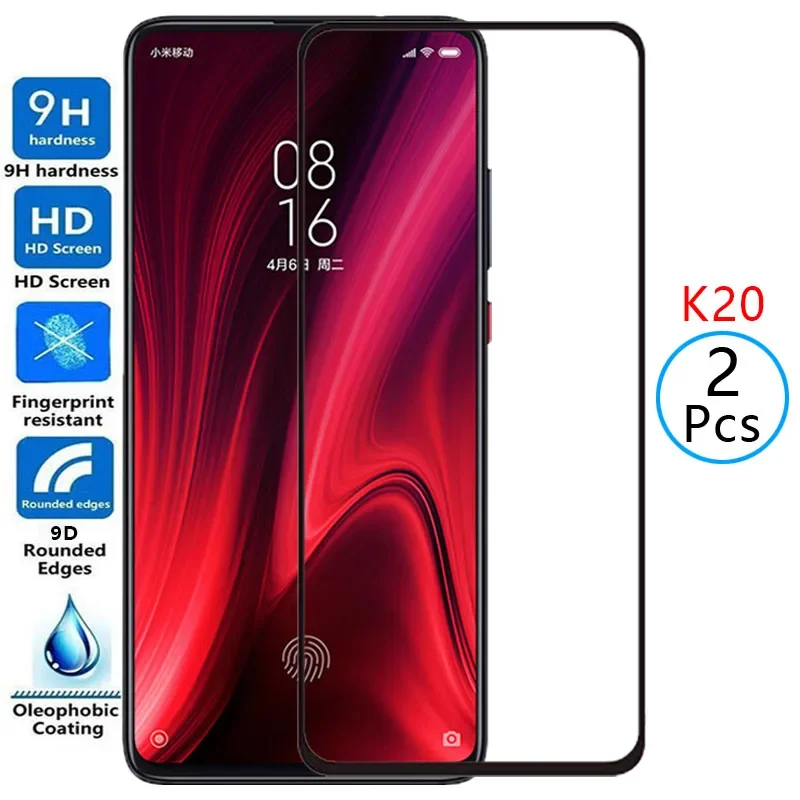 9d protective tempered glass on redmi k20 pro screen protector for xiaomi redmik20 readmi k 20 20k k20pro safety film redmy remi