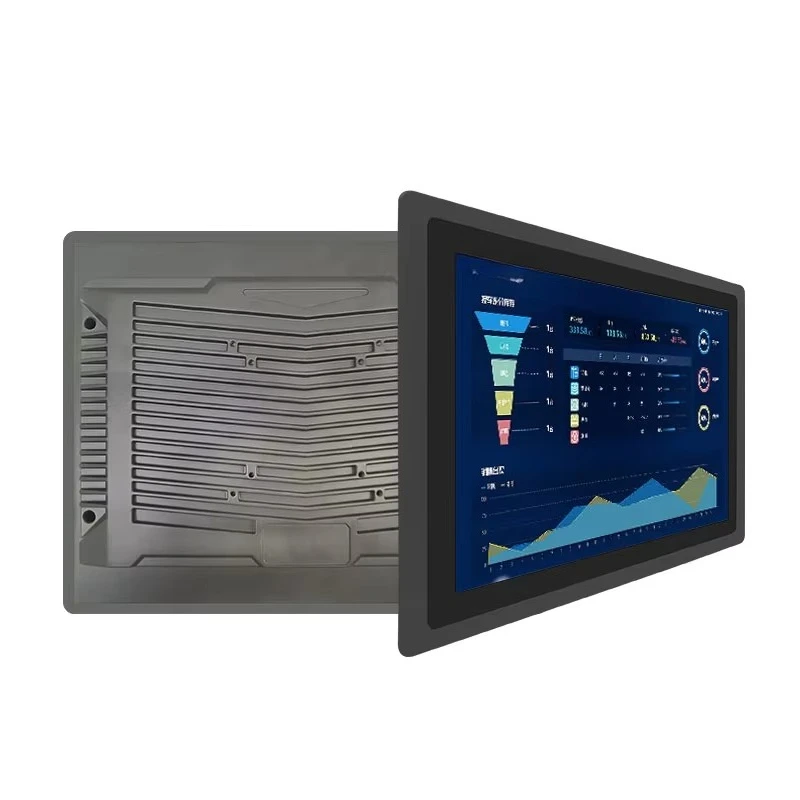 15.6 Inch Waterproof Linux Industrial Panel PC Fanless Embedded Touch Screen  HMI Industrial Computer Accessory