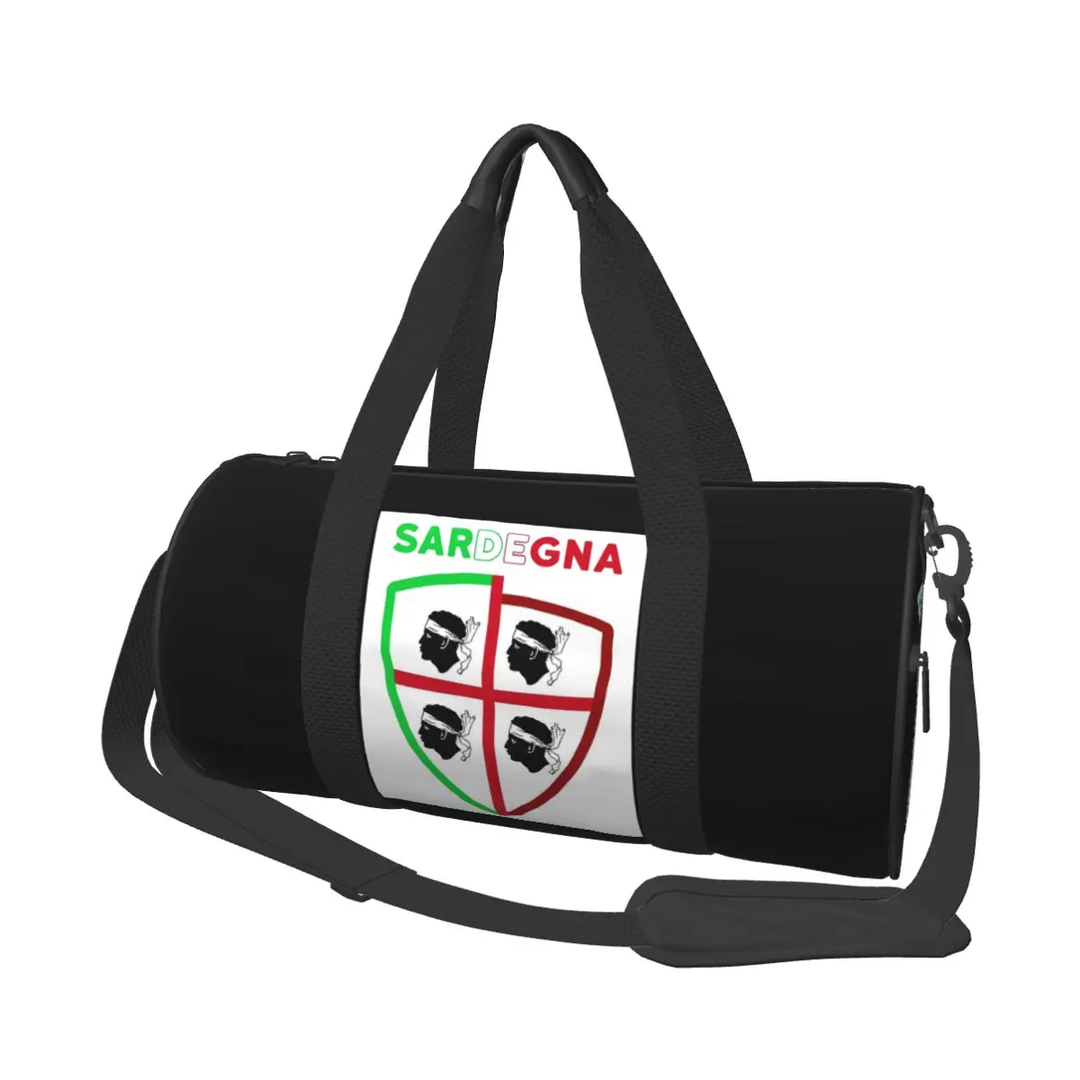 

Corsica Flag French Corsican Pride Large Duffle Gym Bag Waterproof Duffle Travel Bags Handbags Fitness bag