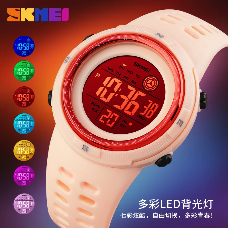 Đồng Hồ Nam Nữ Đồng Hồ Thể Thao Thời Trang Chronos Đếm Ngược LED Chống Thấm Nước Đồng Hồ Kỹ Thuật Số Người Đàn Ông Quân Sự Đồng Hồ Đeo Tay Đồng Hồ Relogio Masculino