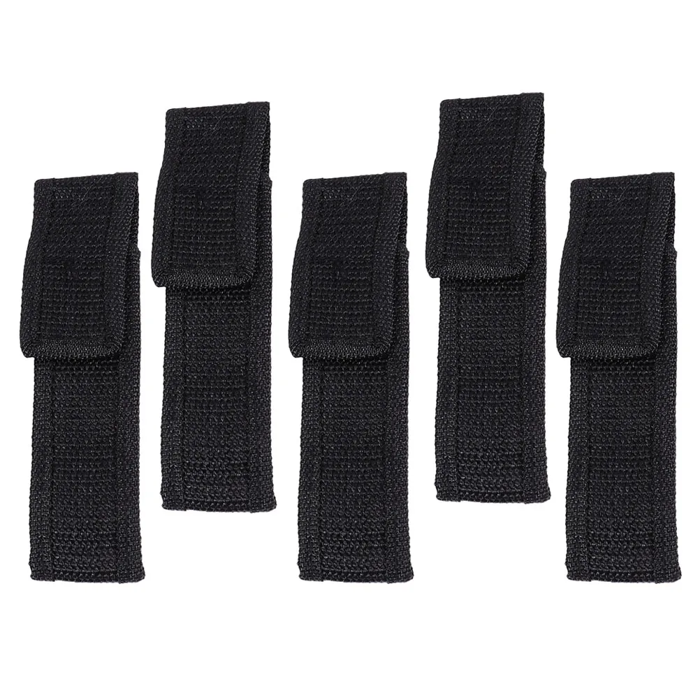 

6pcs Flashlight Cloth Bag Wear resistant Portable Camping Accessories Outdoor Pouch H held Lighting Container