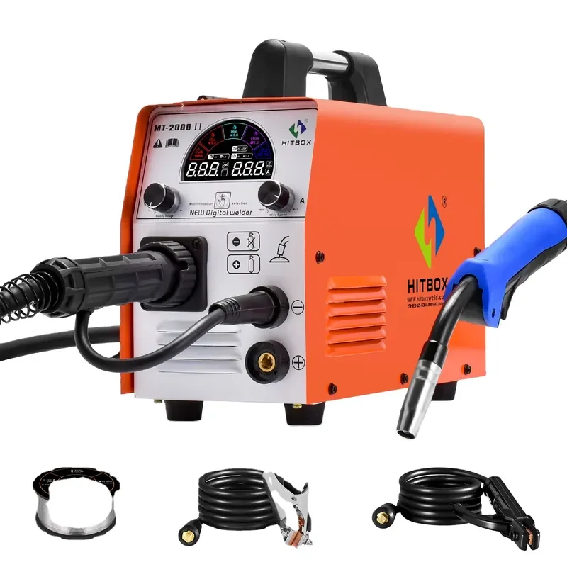 Welding Machine Inverter Welder for Professional DIY Home Use 200A MIG TIG MMA Stick Arc Power Supply Equipment Compatible