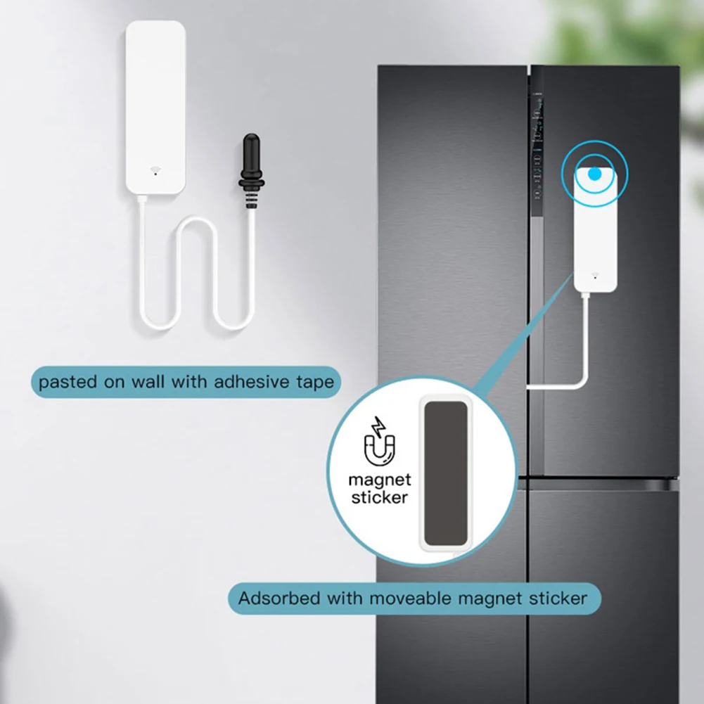 Smart WiFi Temperature & Humidity Sensor by For Tuya for Refrigerator and Fish Tank with Continuous Data Tracking