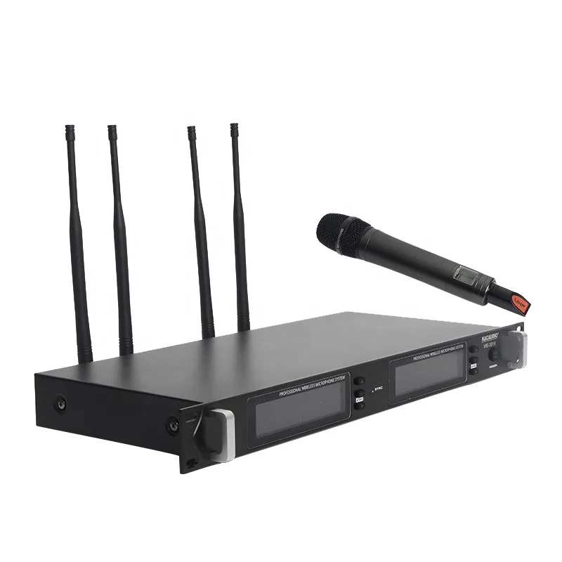 Professional Dual Channel Wireless Microphone