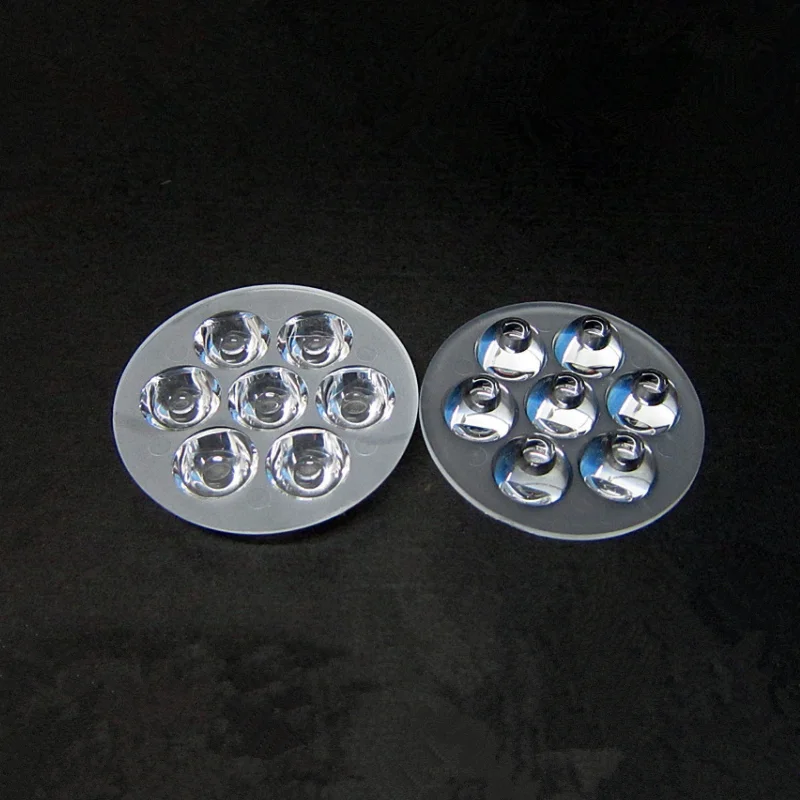 #EXC-69 High quality Led Optical Lens, Size 69X10.3mm, Degree 30, Clean surface, PMMA materials