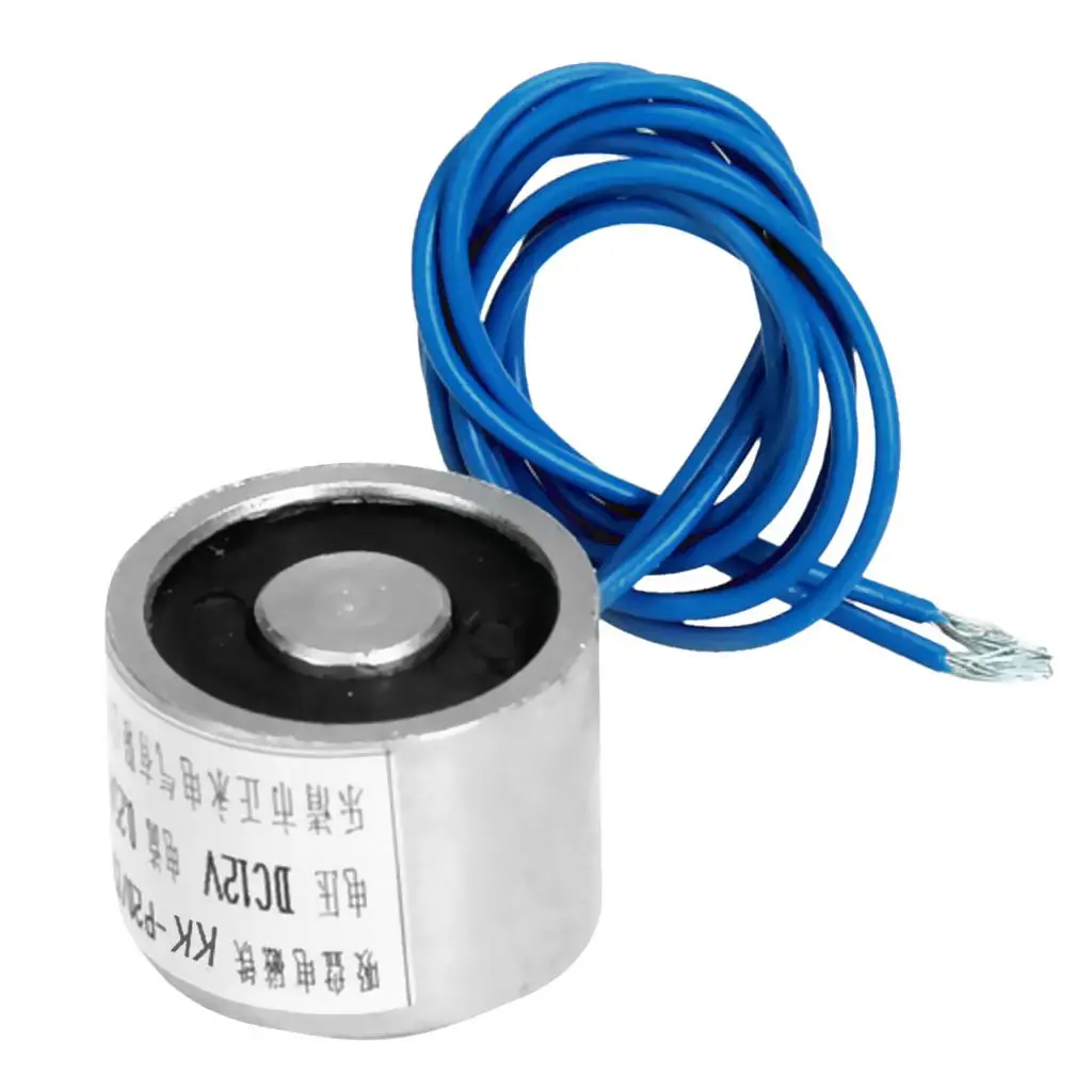 12V DC 3W Electric Lifting Magnet Holding Electromagnet Lift 2.5Kg Solenoid