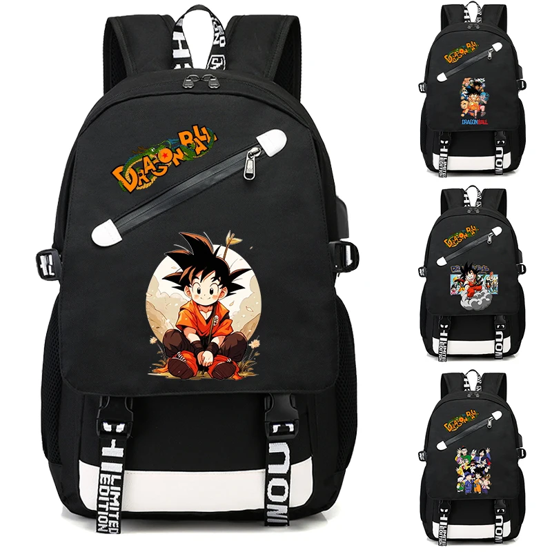 

Anime Dragon Ball Backpack Men Mochilas Travel Bag Children Schoolbag Teenager Boy Girl Student Rucksack Back To School Backpack