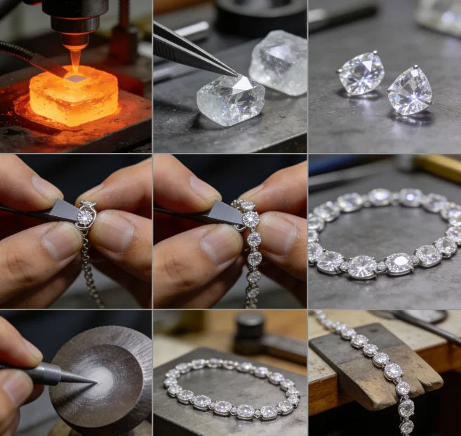 

ATTAGEMS Personalized Wedding Ring - Please Contact Us to Customize | Handmade Adjustable Band Gift for Anniversary Valentine