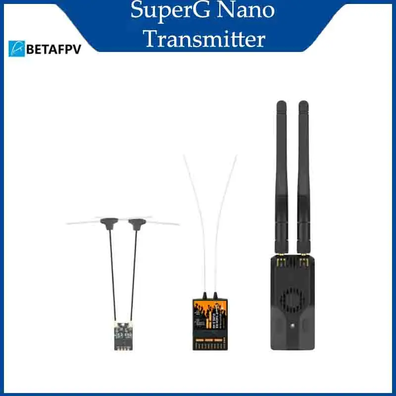 

BETAFPV SuperG Transmitter Dual-Frequency Diversity Transmit Power ELRS V3.3 2.4Ghz ISM For SuperD SuperP Receiver Spare RC Part
