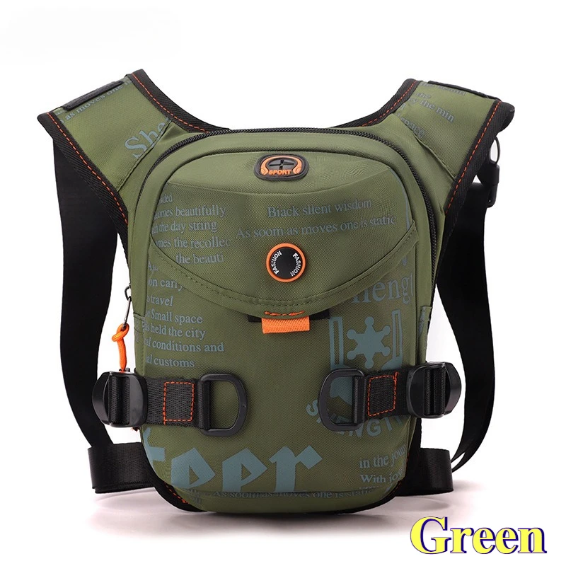 Neue Tarnfarbene Tasche für Männer und Frauen Wasserabweisende Oxford-Oberschenkeltasche Multifunktionale Taktische Umhängetasche Outdoor Wasserabweisend – Detail 13
