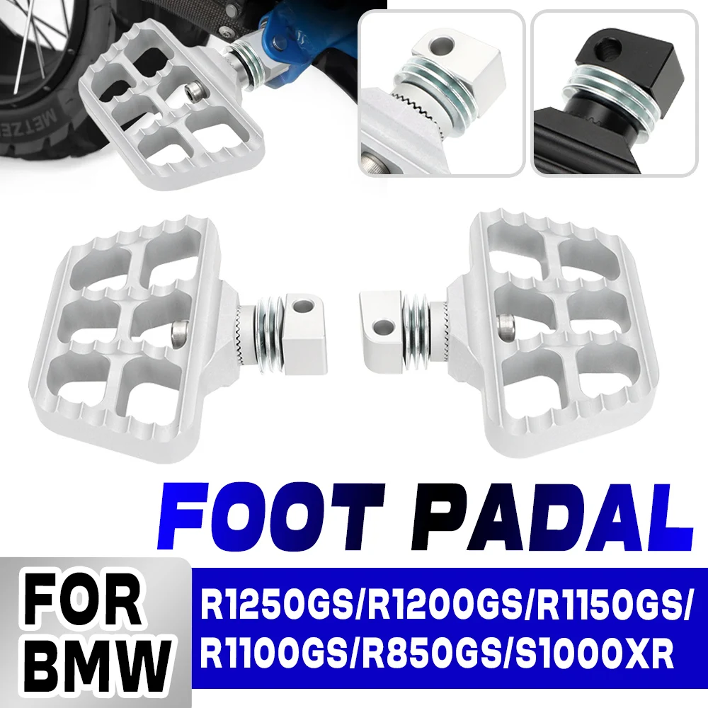 

Motorcycle CNC Foot Pegs Pedal Passenger Footrests Rear Footpegs For BMW R1250 GS R1200GS LC ADV R1150gs r1100GS R850GS S1000XR