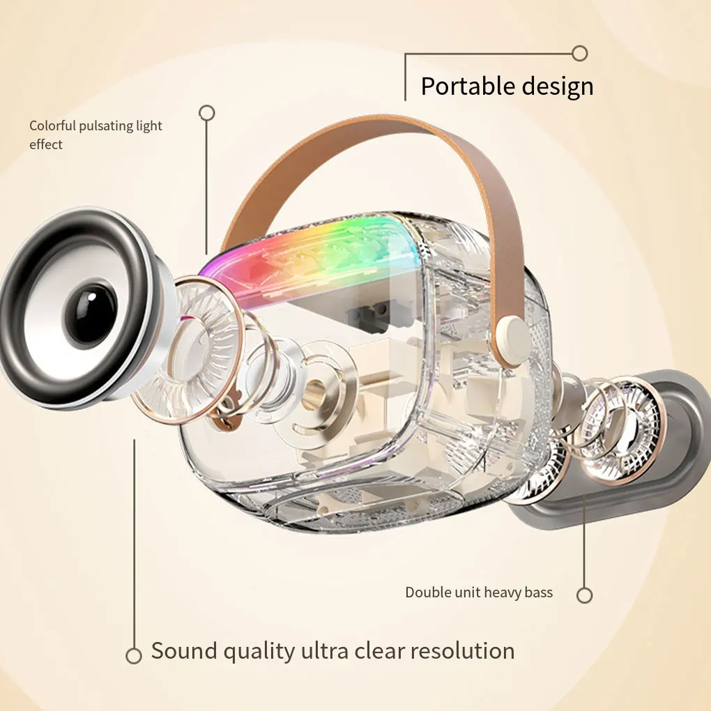 عالية الوضوح والحساسية في ميكروفون سبليت للأطفال في الهواء الطلق S Home جهاز ذكي أزرق