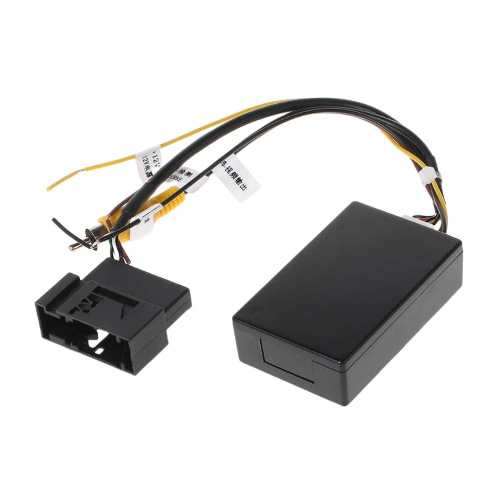 

12V Backup Camera Decoder RGB To AV Reversing Camera Adapter Reversing Camera Signal Converter for VW RCD510 RNS510 RNS315