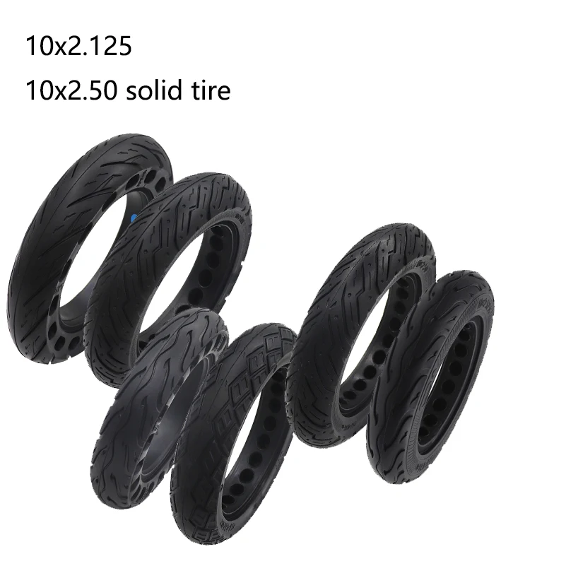 

NEW Electric Scooter Tires 10*2.50 solid Wheel Tyres tubeless Tyre 10x2.125 for Accessory Explosion Proof Tire